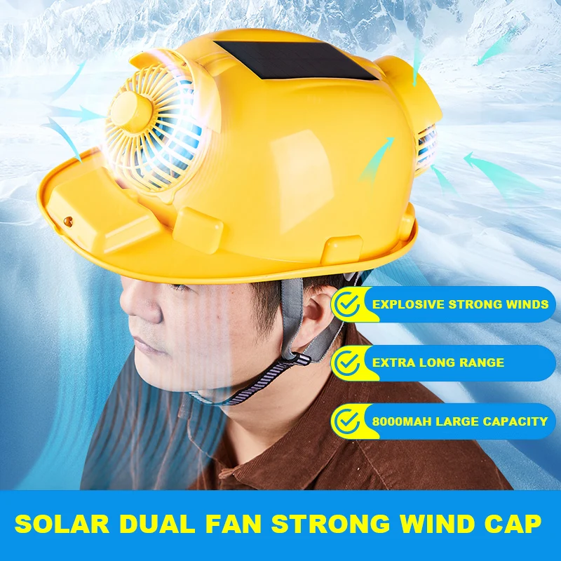 Summer Cooling Air Conditioned Hard Hat