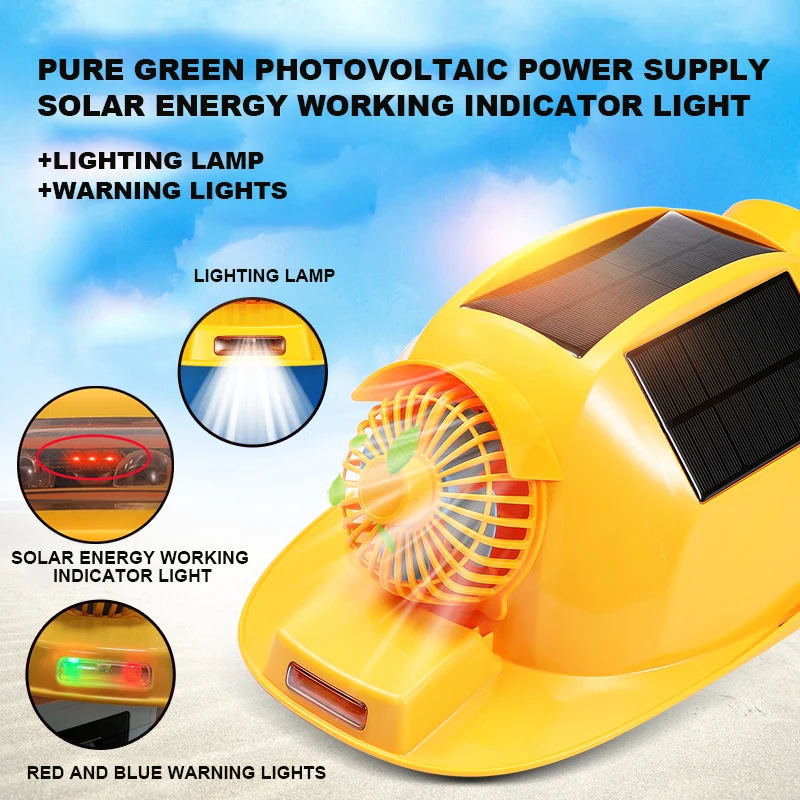 Site Cooling Safety Helmet